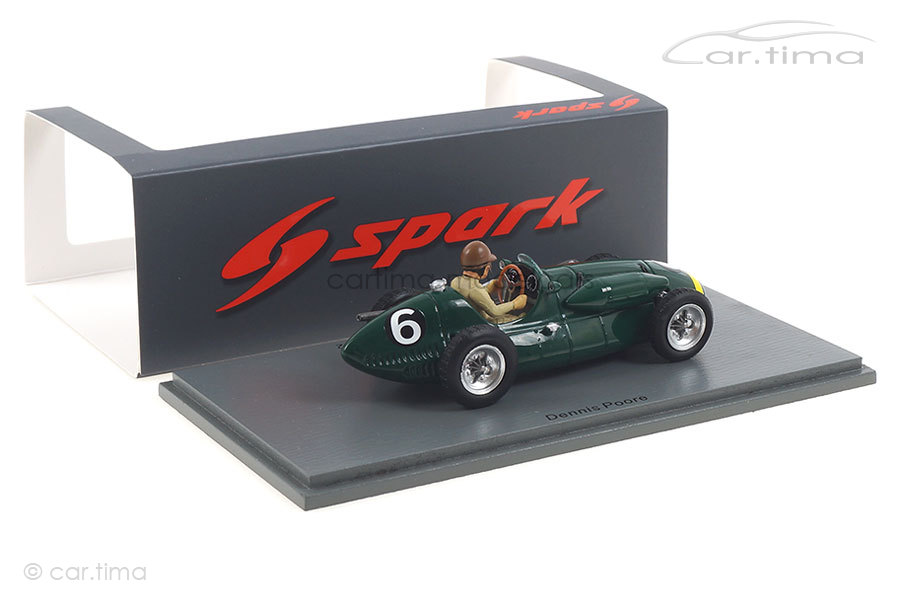 Connaught A GP Great Britain 1952 Dennis Poore Spark 1:43 S7241 Connaught A GP Great Britain 1952 Dennis Poore Spark 1:43 S7241
