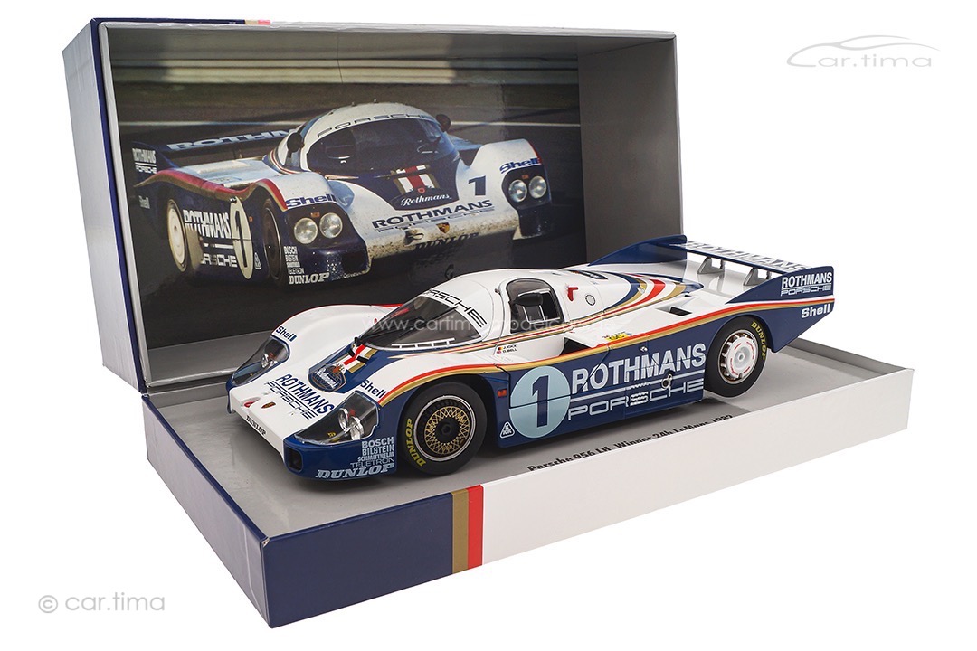 Porsche 956 L Winner 24h Le Mans 1982 Bell/Ickx Werk83 1:18 W18043001C Porsche 956 L Winner 24h Le Mans 1982 Bell/Ickx Werk83 1:18 W18043001C