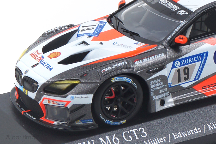 BMW M6 GT3 24h Nürburgring 2017 Klingmann/Edwards/Onslow Minichamps 1:43 437172619 BMW M6 GT3 24h Nürburgring 2017 Klingmann/Edwards/Onslow Minichamps 1:43 437172619