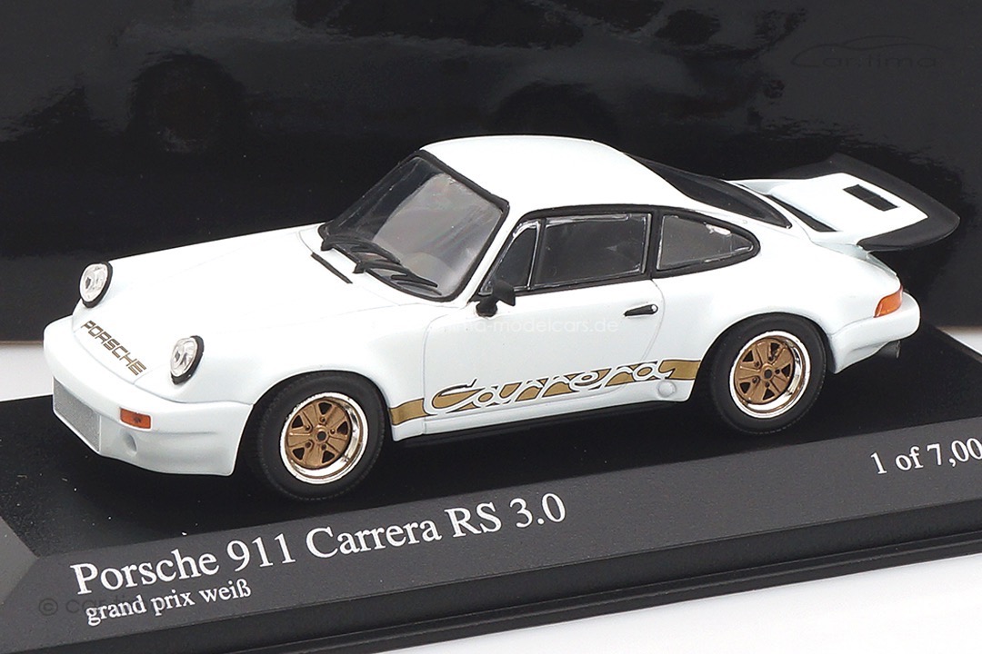 Porsche 911 Carrera RS 3.0 Grandprix-weiß Minichamps 1:43 400063120