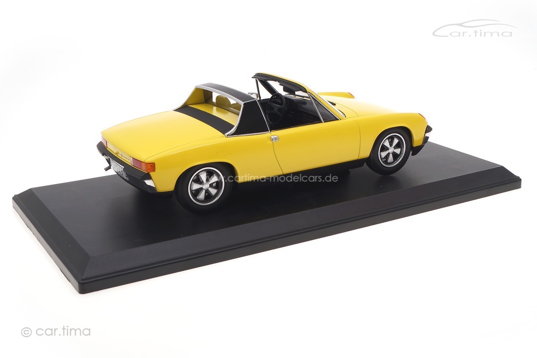 VW-Porsche 914/6 1973 gelb Norev 1:18 187689 VW-Porsche 914/6 1973 gelb Norev 1:18 187689