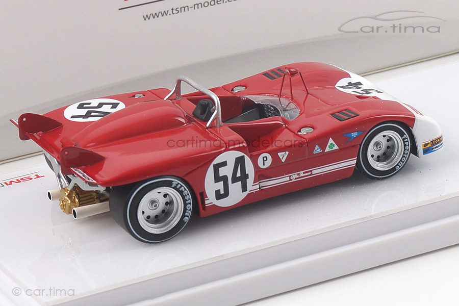 Alfa Romeo Tipo 33/3 Winner Brands Hatch 1971 Adamich/Pescarolo TSM 1:43 TSM164304 Alfa Romeo Tipo 33/3 Winner Brands Hatch 1971 Adamich/Pescarolo TSM 1:43 TSM164304