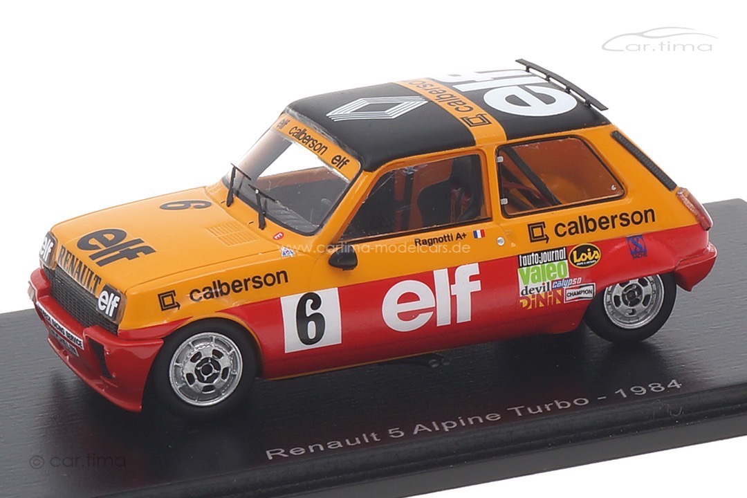 Renault 5 Alpine Turbo Jean Ragnotti Spark 1:43 SF151