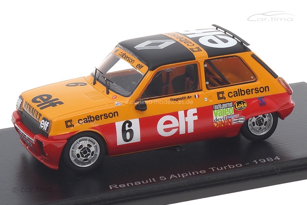 Renault 5 Alpine Turbo Jean Ragnotti Spark 1:43 SF151 Renault 5 Alpine Turbo Jean Ragnotti Spark 1:43 SF151