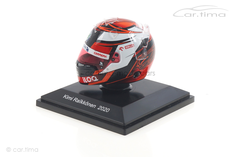 Helm/Helmet Alfa Romeo Sauber F1 Team 2020 Kimi Räikkönen Spark 1:8 HSP054 Helm/Helmet Alfa Romeo Sauber F1 Team 2020 Kimi Räikkönen Spark 1:8 HSP054