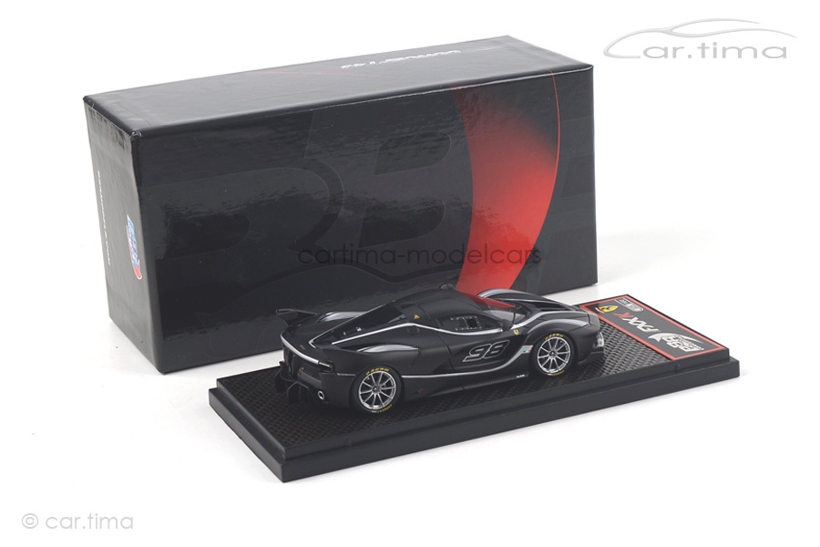 Ferrari FXXK #98 schwarz matt BBR 1:43 BBRC186D Ferrari FXXK #98 schwarz matt BBR 1:43 BBRC186D