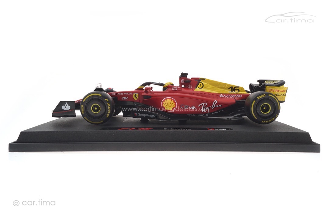 Ferrari F1-75 GP Monza 2022 Charles Leclerc Bburago 1:18 18-16811LE Ferrari F1-75 GP Monza 2022 Charles Leclerc Bburago 1:18 18-16811LE