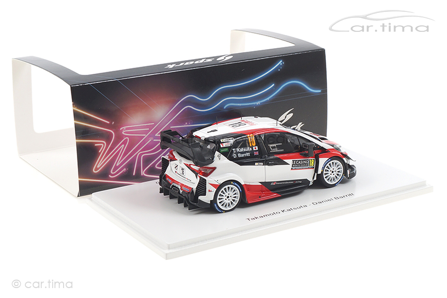Toyota Yaris WRC Rallye Monte Carlo 2020 Katsuta/Barritt Spark 1:43 S6556 Toyota Yaris WRC Rallye Monte Carlo 2020 Katsuta/Barritt Spark 1:43 S6556