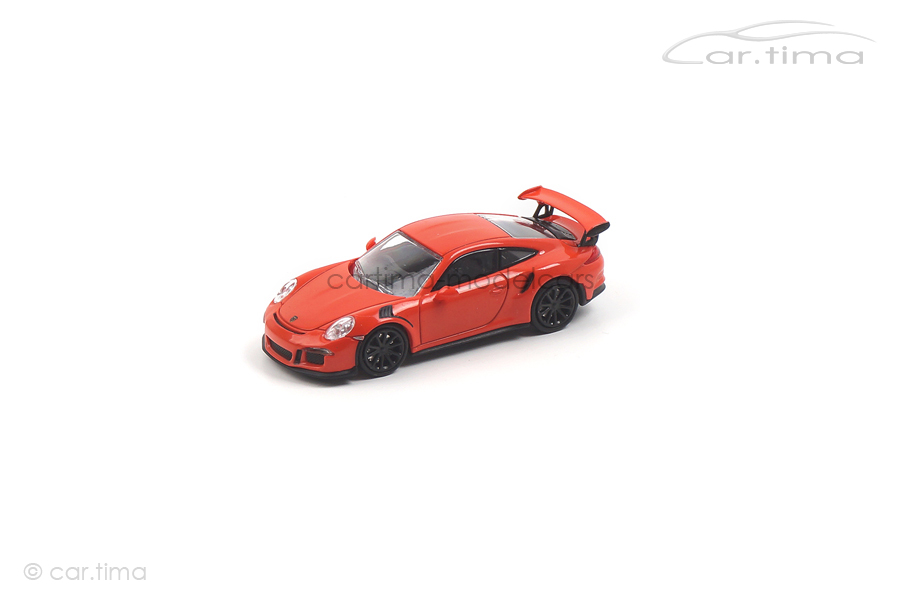 Porsche 911 (991) GT3 RS 2013 Lavaorange Minichamps 1:87 870063220
