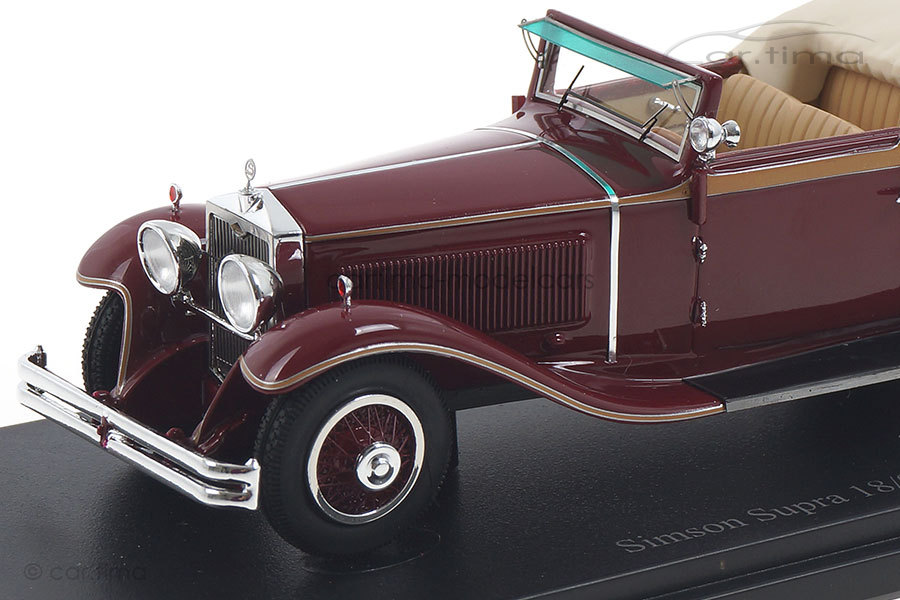 Simson Supra 18/90 Typ A autocult 1:43 01010 Simson Supra 18/90 Typ A autocult 1:43 01010