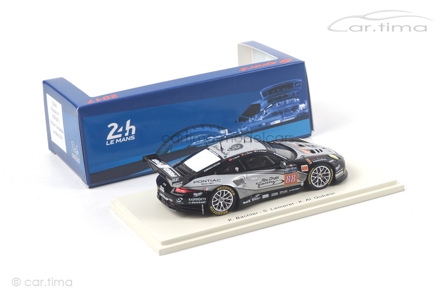 Porsche 911 (991) RSR 24h Le Mans 2017 Al Qubaisi/Bachler/Lémeret Spark 1:43 S5840 Porsche 911 (991) RSR 24h Le Mans 2017 Al Qubaisi/Bachler/Lémeret Spark 1:43 S5840