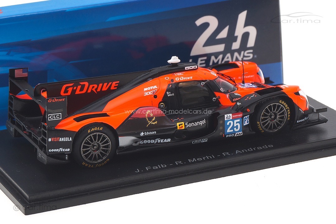 Aurus 01-Gibson 24h Le Mans 2021 Andrade/Falb/Merhi Spark 1:43 S8241