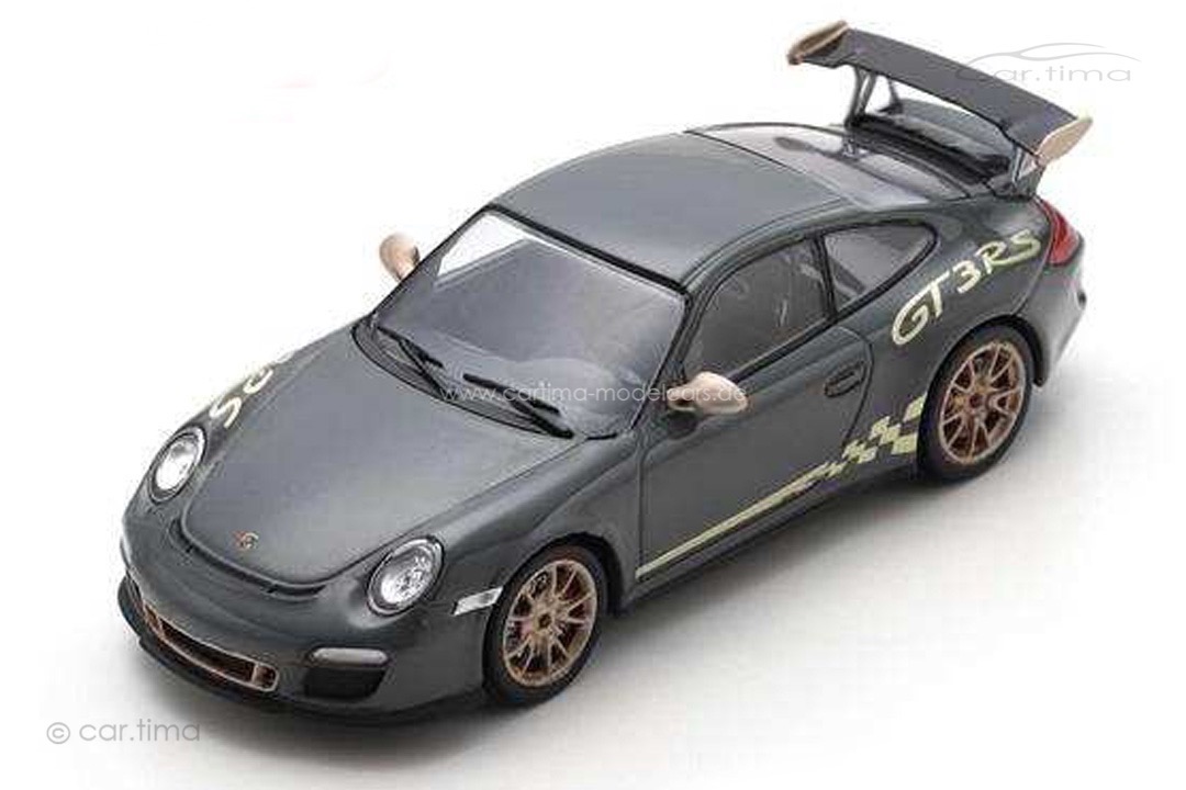 Porsche 911 (997 II) GT3 RS Grauschwarz/gold Schuco 1:43 450203300