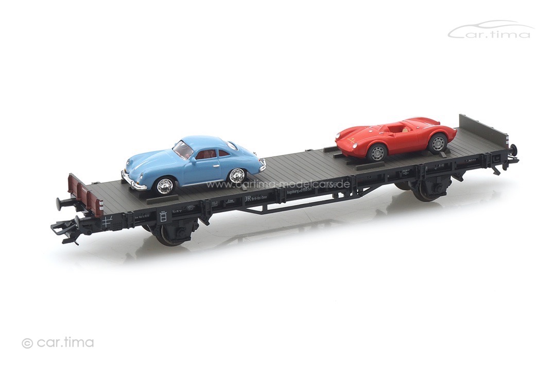 Autotransportwagen 70 Jahre Porsche-Sportwagen 2 Märklin H0 45052