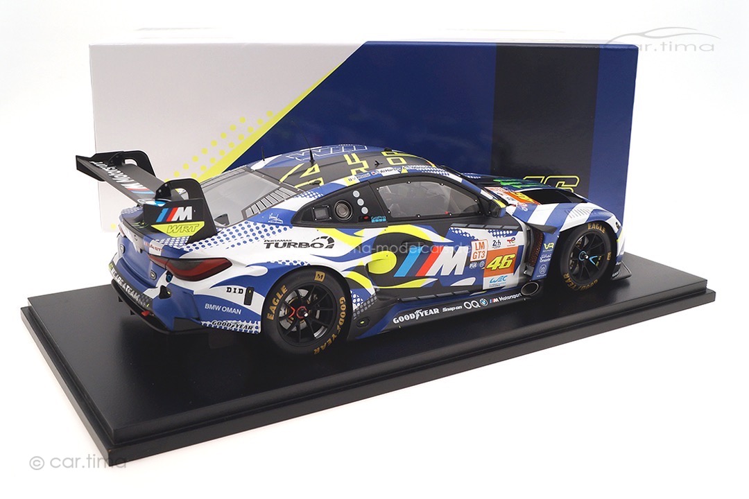 BMW M4 GT3 24h Le Mans 2024 Harthy/Martin/Rossi Spark 1:18 18S669