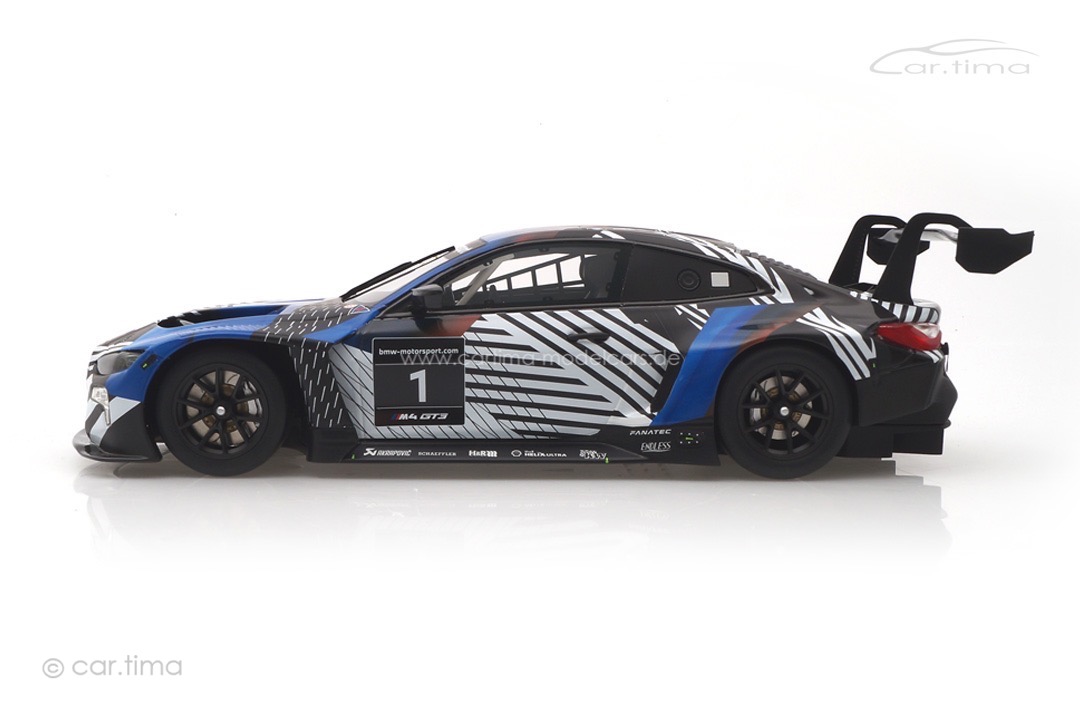 BMW M4 GT3 Test Car Design 2021 TopSpeed 1:18 TS0370 BMW M4 GT3 Test Car Design 2021 TopSpeed 1:18 TS0370