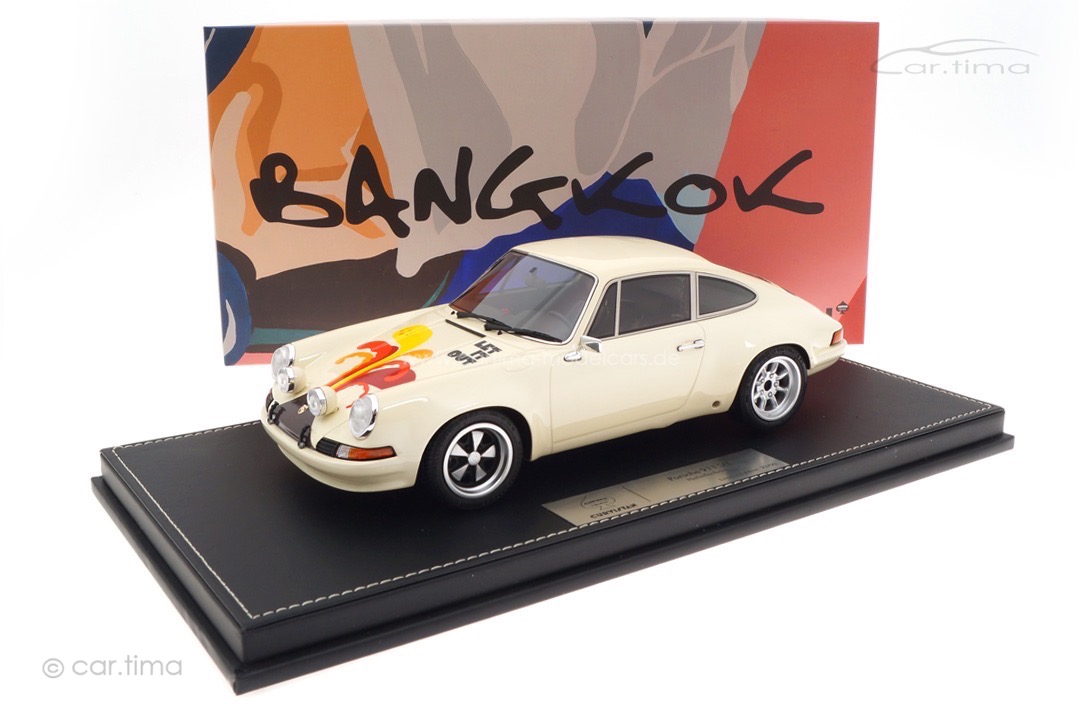Porsche 911 ST Hellelfenbein Curvistan Bangkok car.tima 1:18 CAR01825008