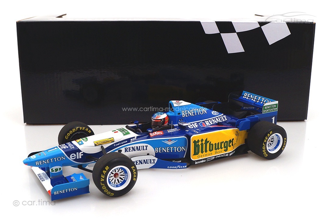 Benetton Renault B195 Winner GP Europa 1995 Michael Schumacher Minichamps 1:18 510953201