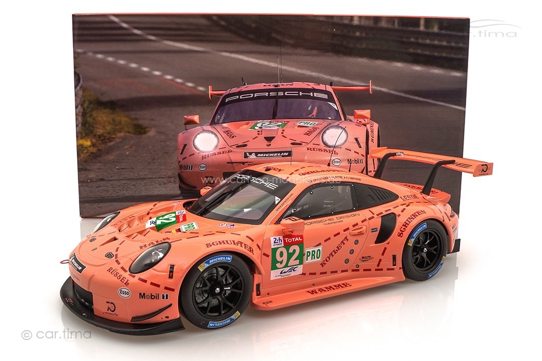 Porsche 911 (991) RSR Winner LMGTE-Pro 24h Le Mans 2018 IXO 1:12 LEGT12003
