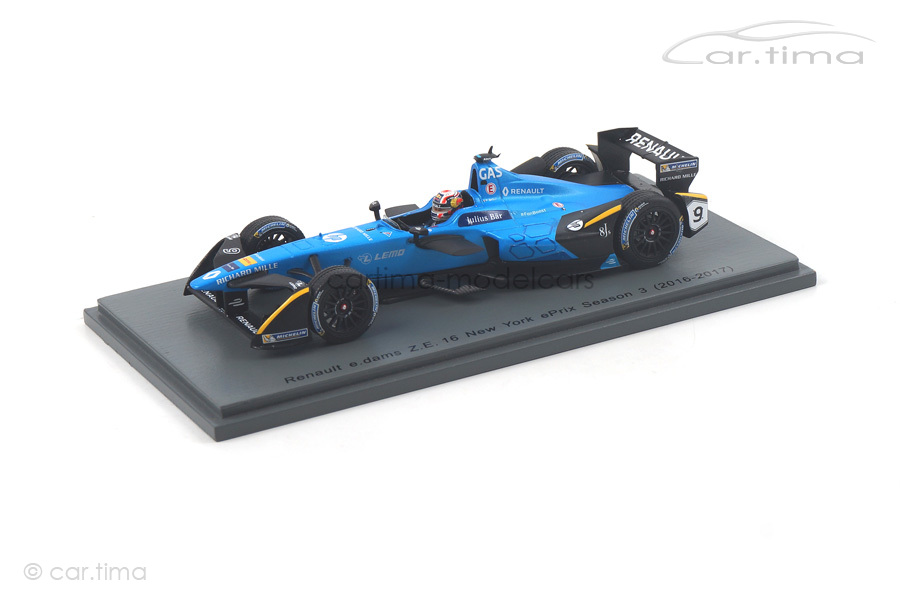 Renault e.dams Z.E. 16 Formula E 2016-2017 Pierre Gasly Spark 1:43 S5922