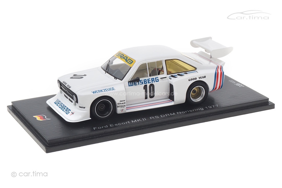 Ford Escort II RS DRM Norisring 1977 Toine Hezemans Spark 1:43 SG509 Ford Escort II RS DRM Norisring 1977 Toine Hezemans Spark 1:43 SG509