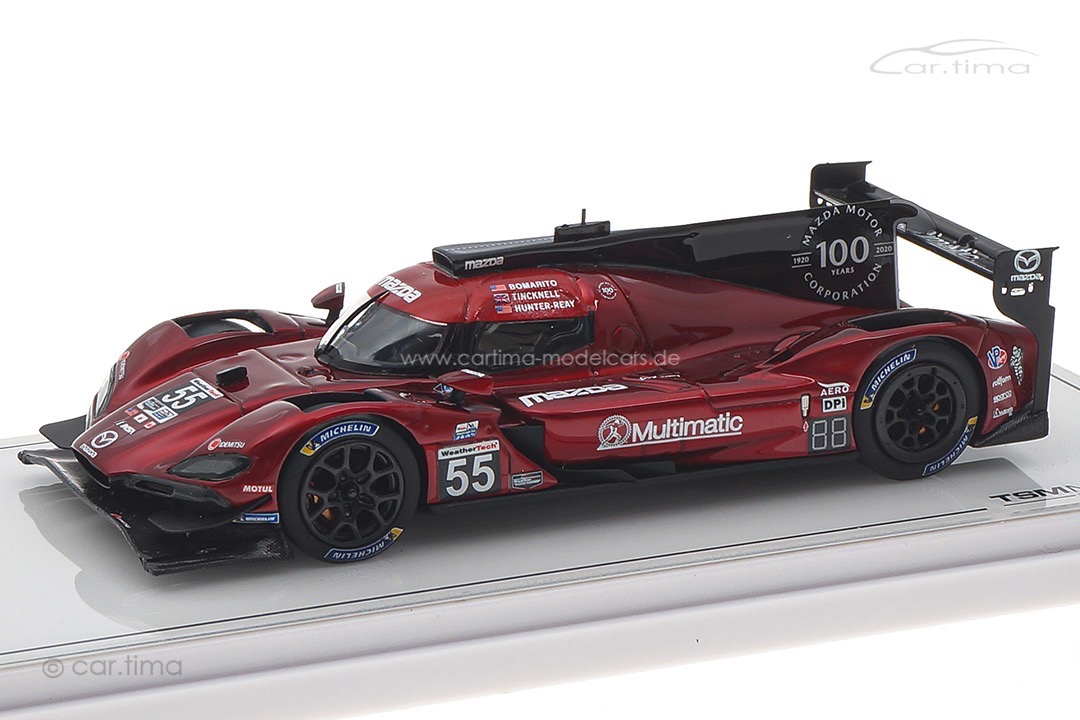 Mazda RT24-P DPI 12h Sebring 2020 Bomarito/Tincknell/Hunter-Reay TSM 1:43 TSM430549 Mazda RT24-P DPI 12h Sebring 2020 Bomarito/Tincknell/Hunter-Reay TSM 1:43 TSM430549