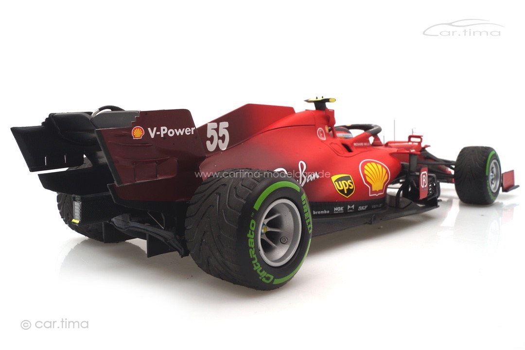 Ferrari SF21 GP Emilia-Romagna 2021 Carlos Sainz BBR 1:18 BBR211855 Ferrari SF21 GP Emilia-Romagna 2021 Carlos Sainz BBR 1:18 BBR211855