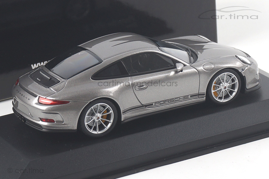 Porsche 911 (991) R silber Minichamps 1:43 410066224 Porsche 911 (991) R silber Minichamps 1:43 410066224