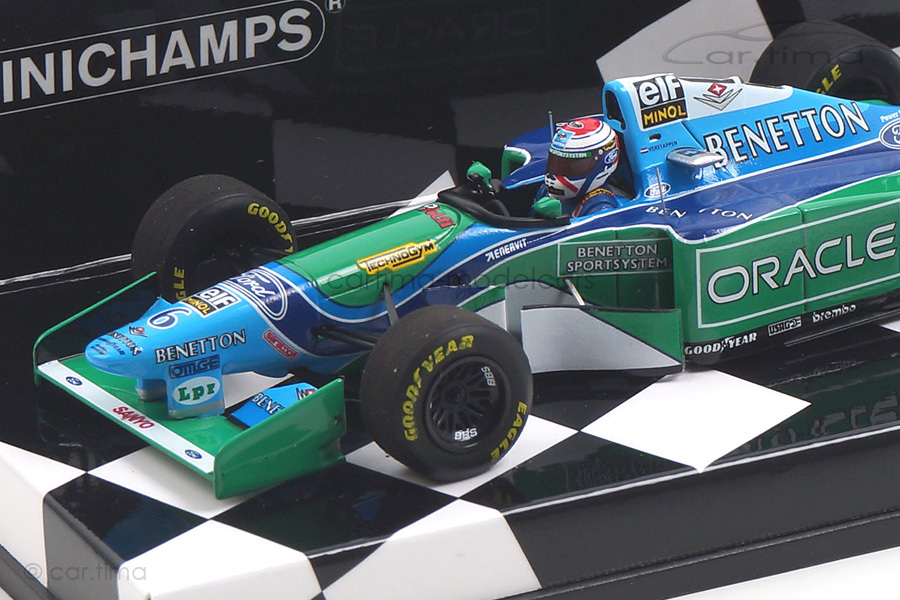 Benetton Ford B194 British GP 1994 Jos Verstappen Minichamps 1:43 417940806 Benetton Ford B194 British GP 1994 Jos Verstappen Minichamps 1:43 417940806