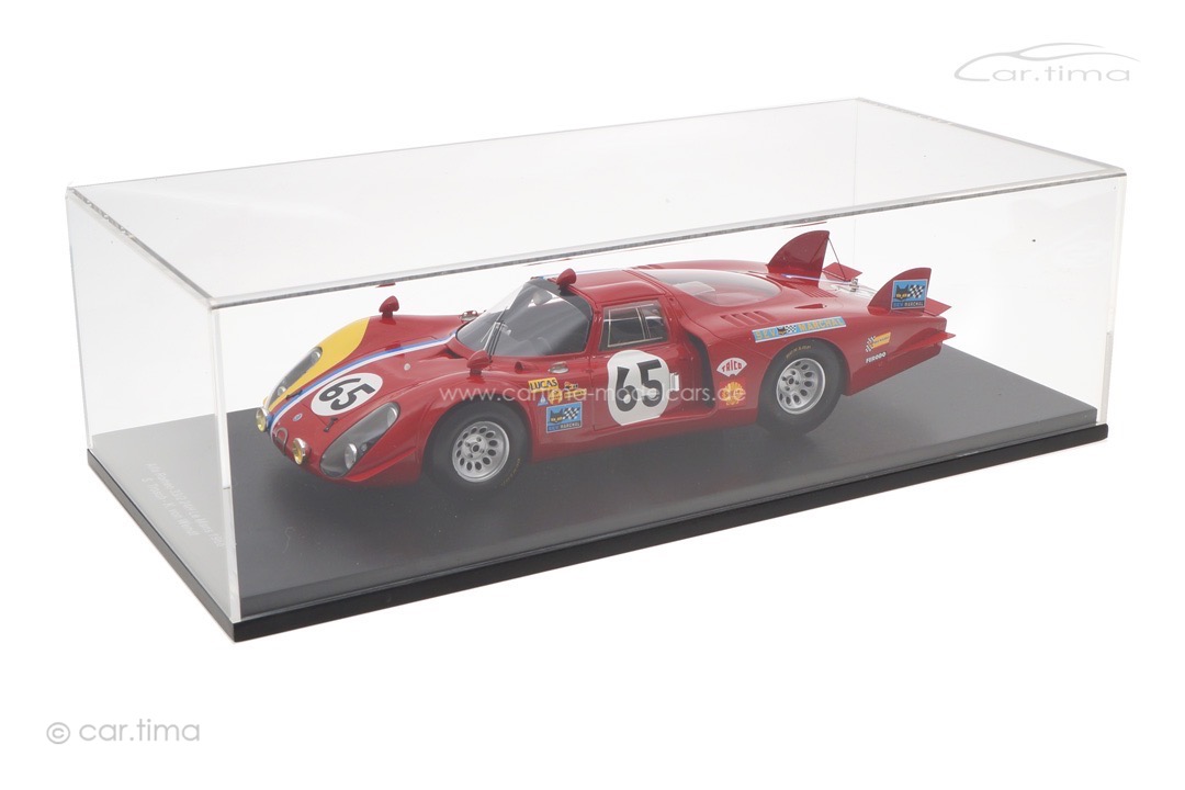 Alfa Romeo 33/2 24h Le Mans 1968 Trosch/von Wendt Spark 1:18 18S513 Alfa Romeo 33/2 24h Le Mans 1968 Trosch/von Wendt Spark 1:18 18S513