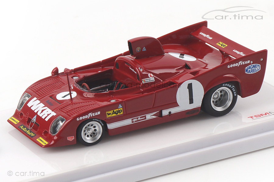 Alfa Romeo T33 TT 1000 km Spa 1975 Ickx/Merzario TSM 1:43 TSM164309 Alfa Romeo T33 TT 1000 km Spa 1975 Ickx/Merzario TSM 1:43 TSM164309