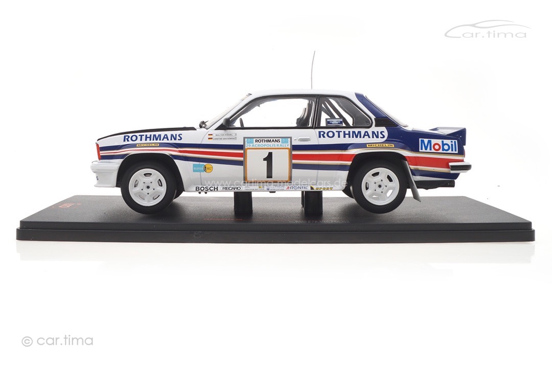 Opel Ascona 400 Rallye Acropolis 1982 Röhrl/Geistdörfer IXO 1:18 18RMC097A.20 Opel Ascona 400 Rallye Acropolis 1982 Röhrl/Geistdörfer IXO 1:18 18RMC097A.20