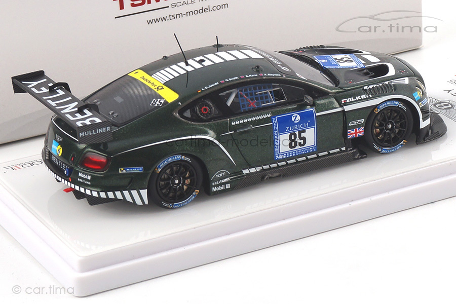 Bentley Continental GT3 24h Nürburgring 2015 Arnold/Meyrick/Kane/Smith TSM 1:43 TSM164301 Bentley Continental GT3 24h Nürburgring 2015 Arnold/Meyrick/Kane/Smith TSM 1:43 TSM164301