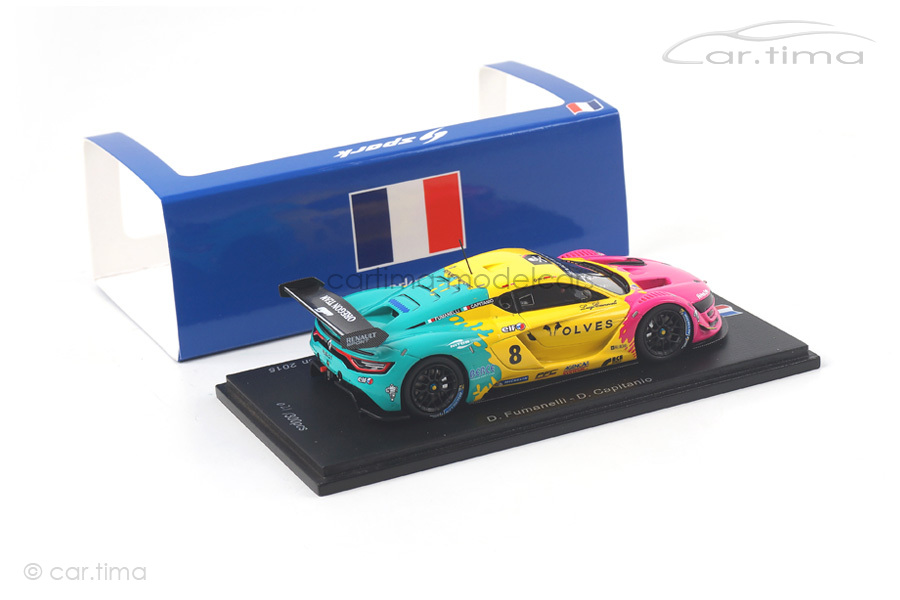 Renault R.S. 01 Champion Renault Sport Trophy 2015 Fumanelli/Capitanio Spark 1:43 SF102 Renault R.S. 01 Champion Renault Sport Trophy 2015 Fumanelli/Capitanio Spark 1:43 SF102