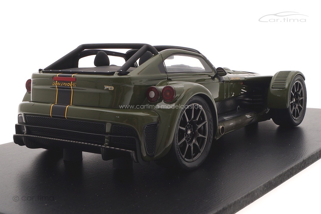 Donkervoort D8 GTO-JD70 2021 grün Spark 1:18 18S538