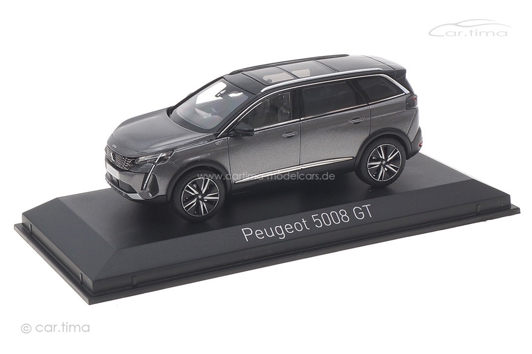 Peugeot 5008 GT 2021 Platinum Grey Norev 1:43 473923 Peugeot 5008 GT 2021 Platinum Grey Norev 1:43 473923