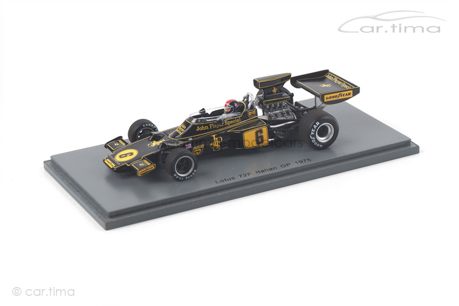Lotus 72F GP Italien 1975 Jim Crawford Spark 1:43 S5347 Lotus 72F GP Italien 1975 Jim Crawford Spark 1:43 S5347