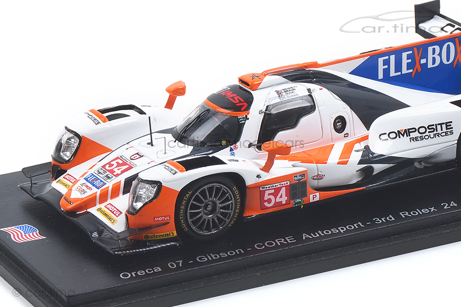Oreca 07-Gibson 24h Daytona 2018 Bennett/Braun/Dumas Spark 1:43 US037 Oreca 07-Gibson 24h Daytona 2018 Bennett/Braun/Dumas Spark 1:43 US037