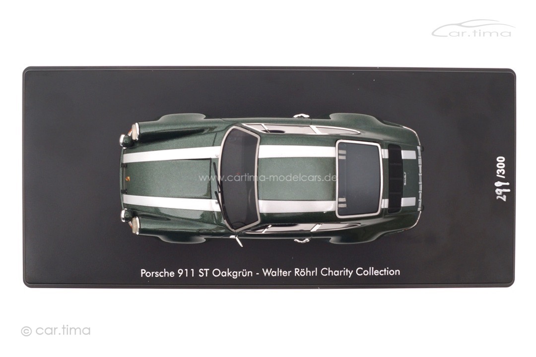 Porsche 911 ST Oakgrün Walter Röhrl Charity Collection car.tima 1:43 CAR04324001 Porsche 911 ST Oakgrün Walter Röhrl Charity Collection car.tima 1:43 CAR04324001