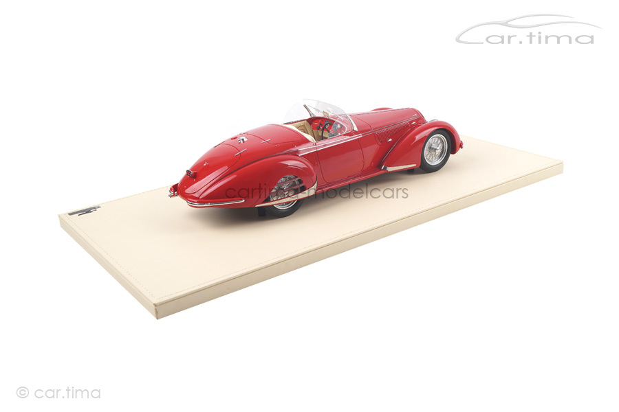 Alfa Romeo 8C 2900B Spider Carrozzeria Touring Superleggera rot TSM 1:18 TSMCE161803