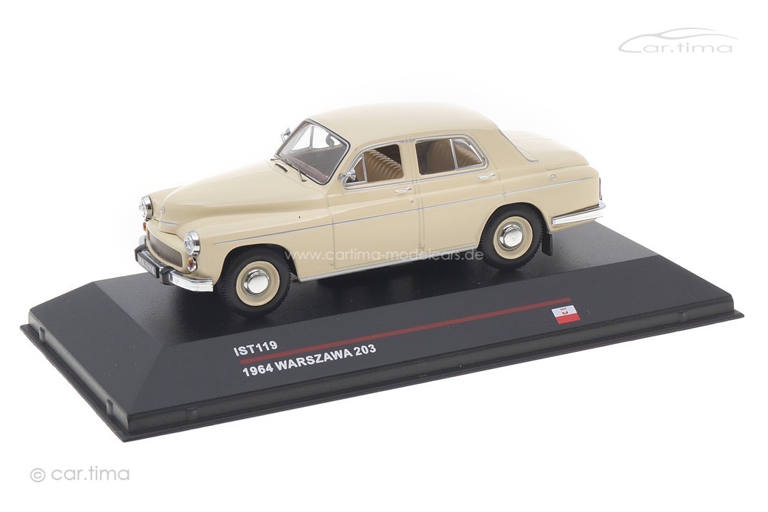 Warszawa 203 1964 beige IST Models 1:43 IST119