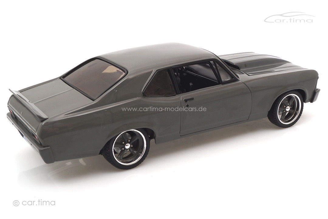 Chevrolet Nova Destroyer Coupe 1970 grau GMP 1:18 18957 Chevrolet Nova Destroyer Coupe 1970 grau GMP 1:18 18957