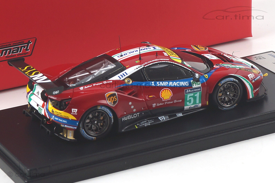 Ferrari 488 GTE 24h Le Mans 2017 Guidi/Calado/Rugolo LookSmart 1:43 LSLM066 Ferrari 488 GTE 24h Le Mans 2017 Guidi/Calado/Rugolo LookSmart 1:43 LSLM066