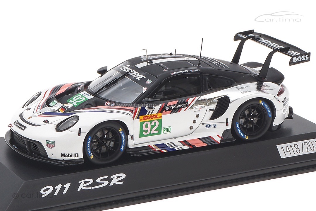 Porsche 911 RSR #92 8h Bahrain Goodbye Design Spark 1:43 WAP0209040RRSR