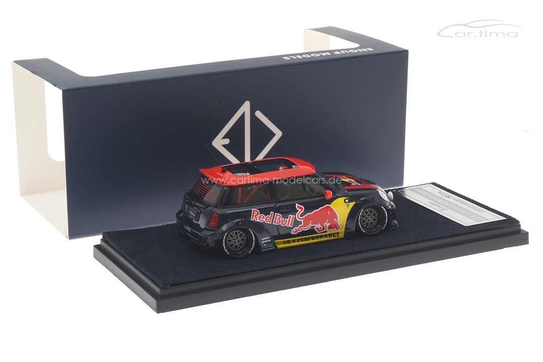 LB Nation Mini Cooper (R56) Red Bull Design Engup Models 1:43 343356-RBR LB Nation Mini Cooper (R56) Red Bull Design Engup Models 1:43 343356-RBR