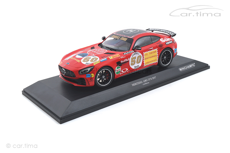 Mercedes-AMG GTR 2017 Rote Sau Minichamps 1:18 155036024 Mercedes-AMG GTR 2017 Rote Sau Minichamps 1:18 155036024