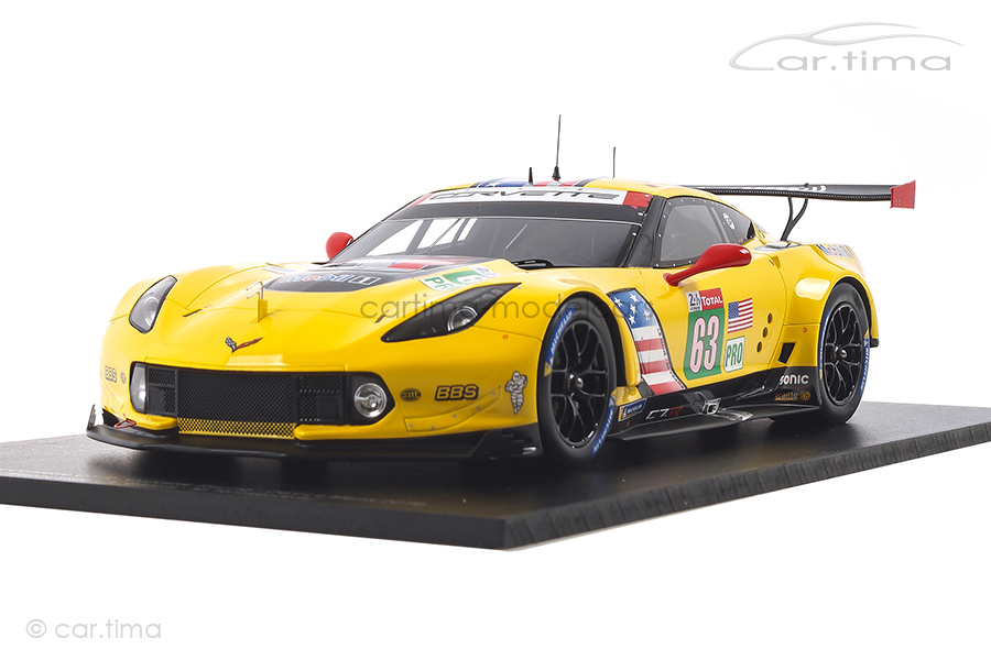 Chevrolet Corvette C7.R 24h Le Mans 2019 Garcia/Magnussen/Rockenfeller Spark 1:18 18S433
