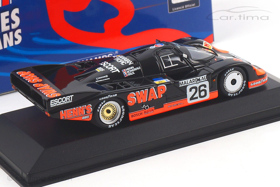 Porsche 956 L 24h Le Mans 1984 Henn/Rondeau/Paul Jr. Minichamps 1:43 430846526 Porsche 956 L 24h Le Mans 1984 Henn/Rondeau/Paul Jr. Minichamps 1:43 430846526