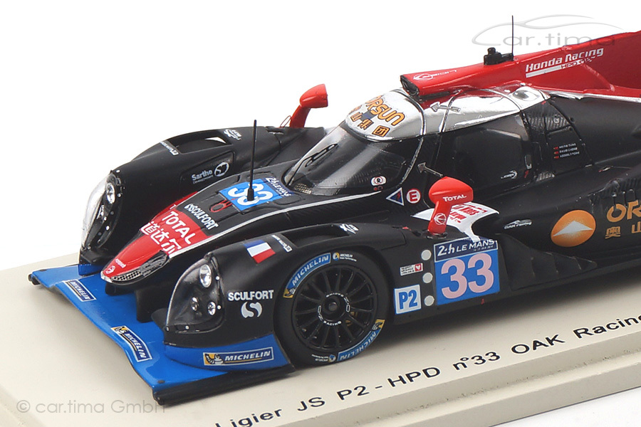 Ligier JS P2-HPD 24h Le Mans 2014 Cheng/Fong/Tung Spark 1:43 S4214