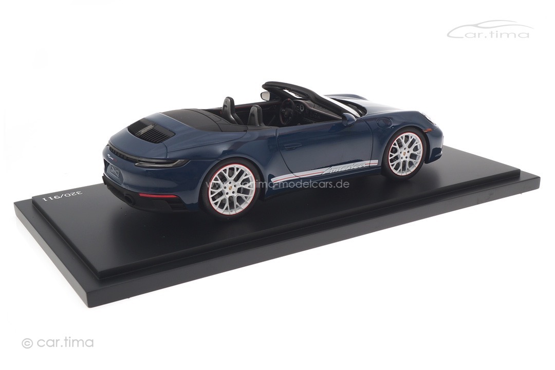 Porsche 911 (992) Carrera GTS Cabriolet Azurblau Spark 1:18 WAP0211060PGTA